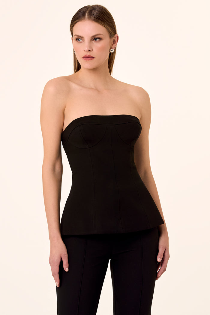 Tilly Bodice - Black – NICHOLAS