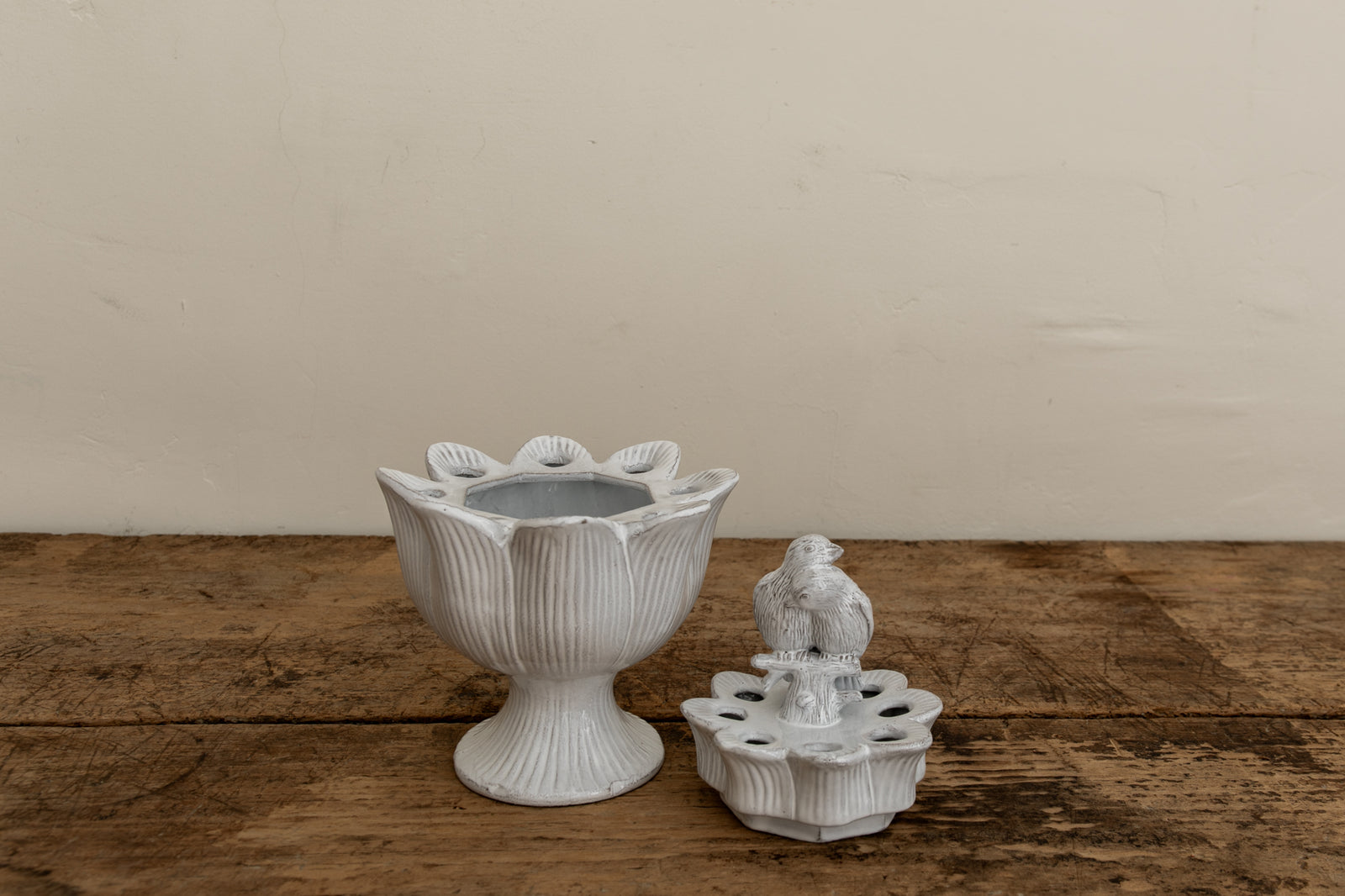Artichoke Birds Couple Flower Holder – Nickey Kehoe