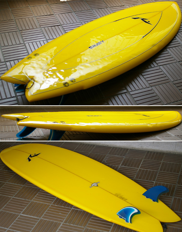 RUSTY ツインフィン 中古ショートボード 5`10 (No.9629652) | 中古