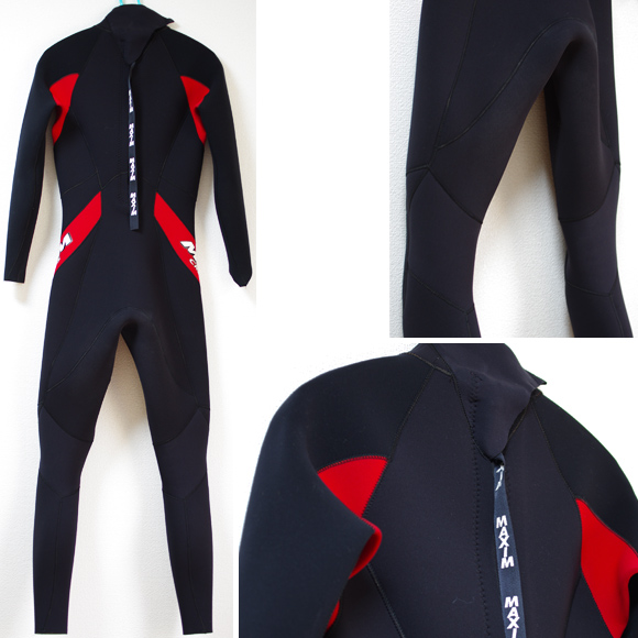 MAXIM 中古ウェットスーツ 3/2mm フルスーツ SIZE:M (No.9629790