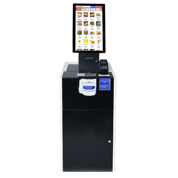 CASHIER キャッシャー 現金対応券売機（グローリー社製自動釣銭機）筐