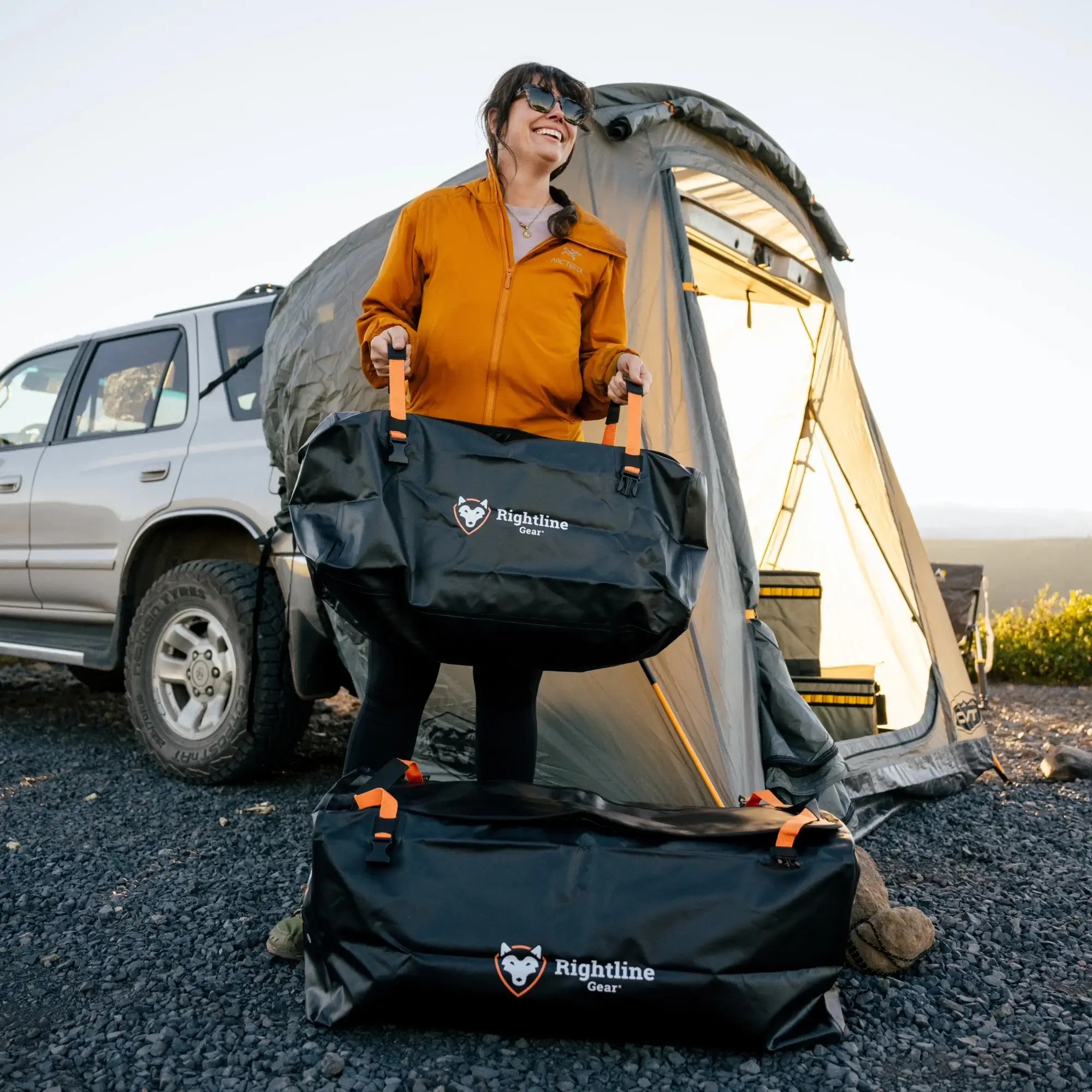 Rightline Gear 60L Weatherproof Vehicle Rooftop Duffel Luggage Bag