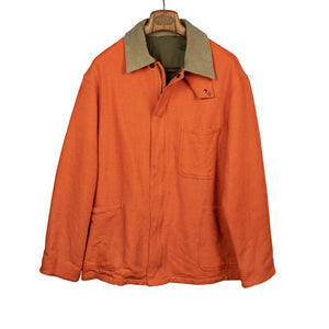 Kaptain Sunshine Chore jacket in cotton/linen duck canvas – No Man