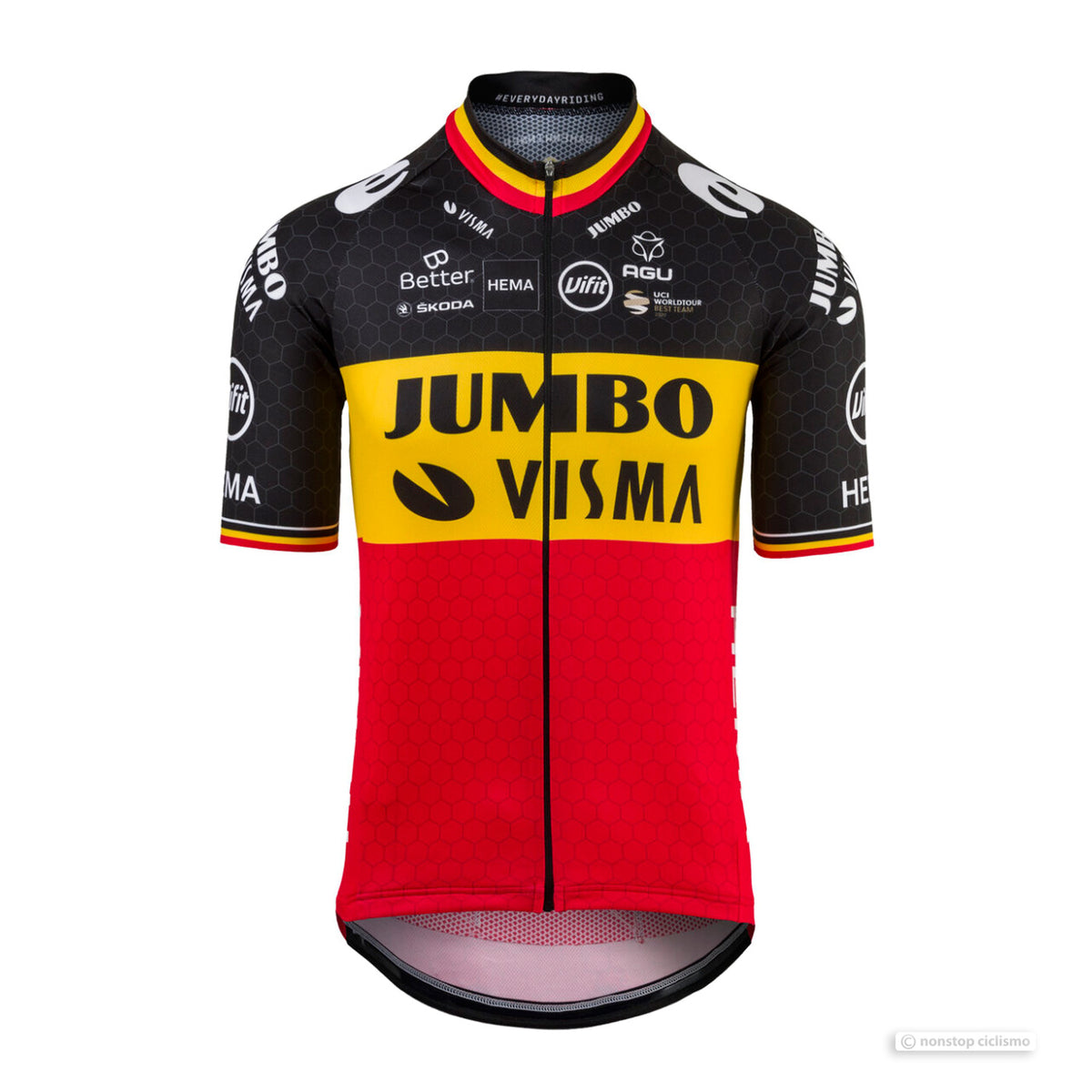 JUMBO-VISMA 2021 BELGIAN CHAMPION PRO TEAM JERSEY — Nonstop
