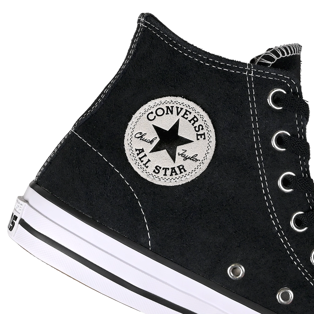 Converse CONS CTAS Pro High Skateboarding Shoe - Black/White