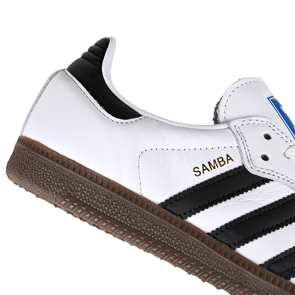 Adidas Skateboarding Samba ADV Shoe - White Black | Skate Shoes