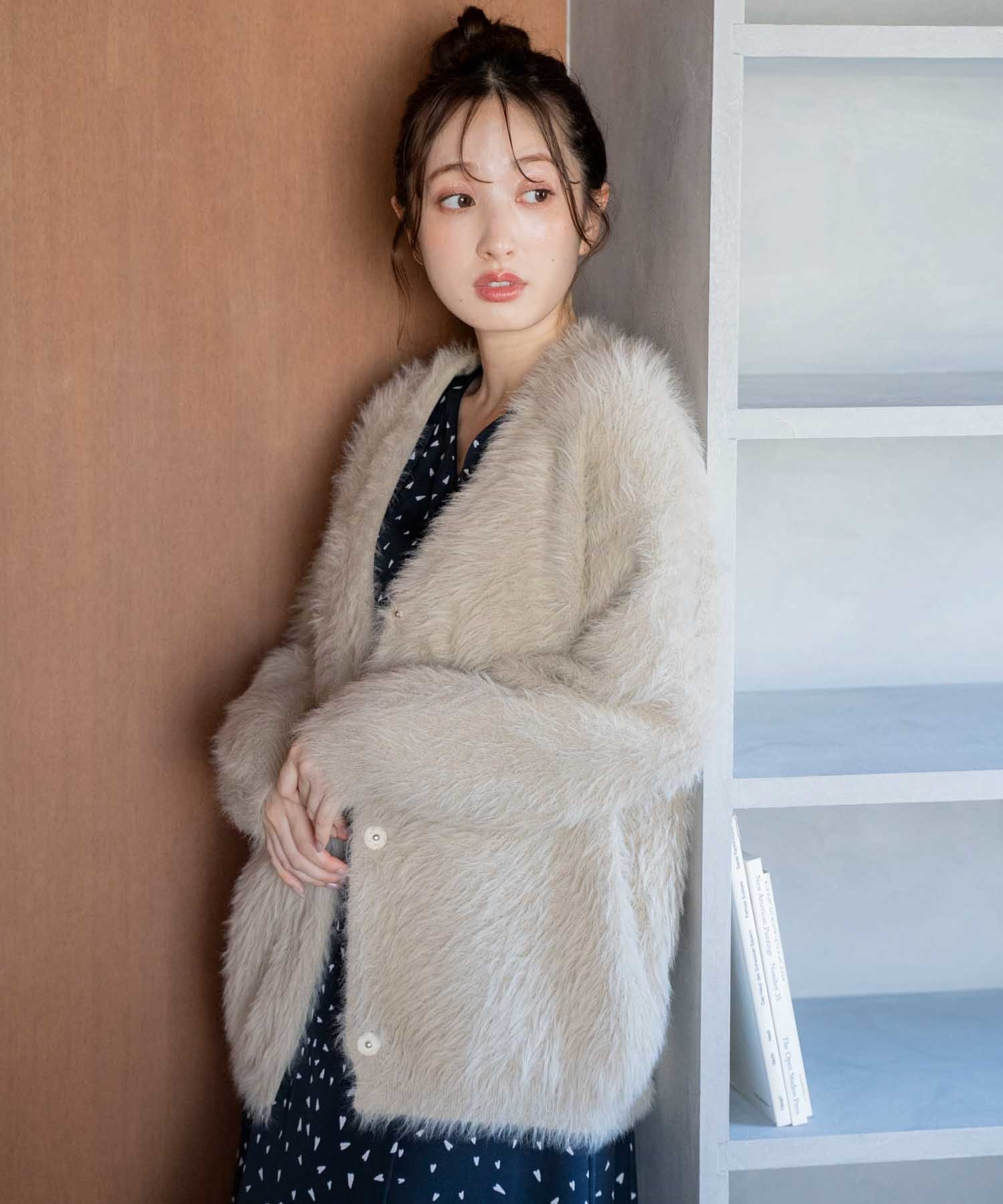 フェザーニットカーデ | カーディガン | NOELA OFFICIAL WEB STORE