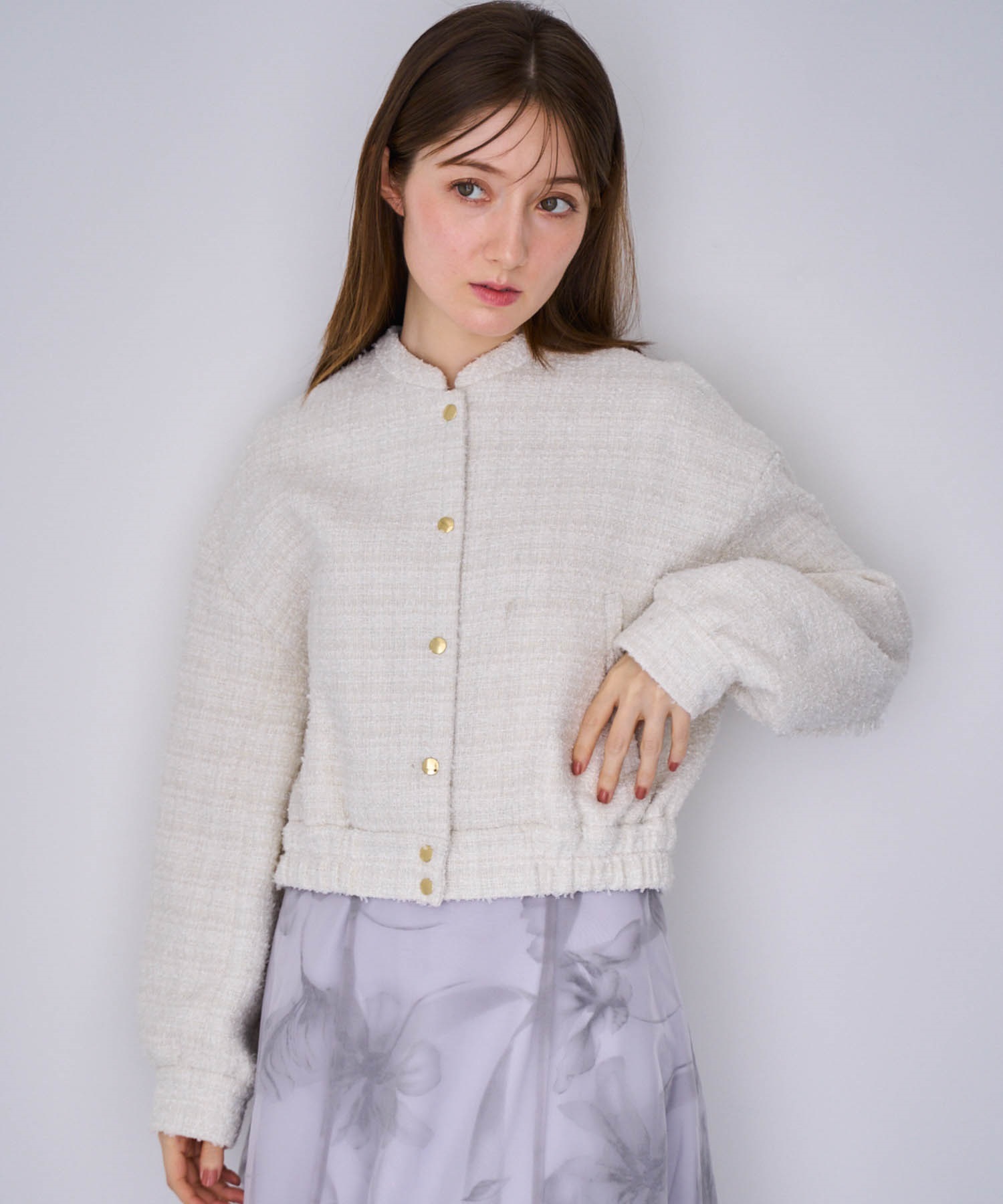 ツイードショートブルゾン | ブルゾン | NOELA OFFICIAL WEB STORE