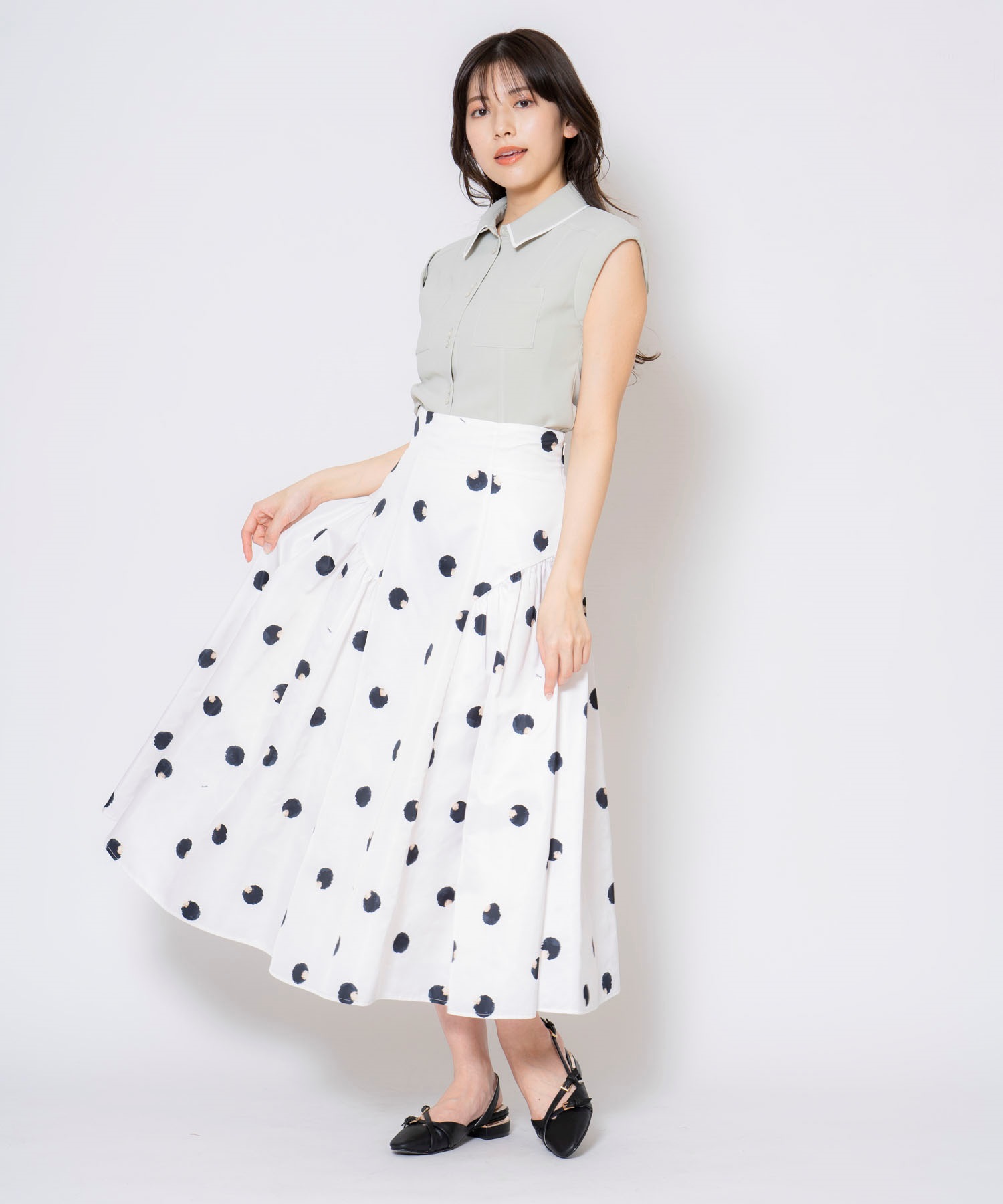 アニエスb⭐︎120 /スター柄の帽子、タートル、スカートお得なお買い得