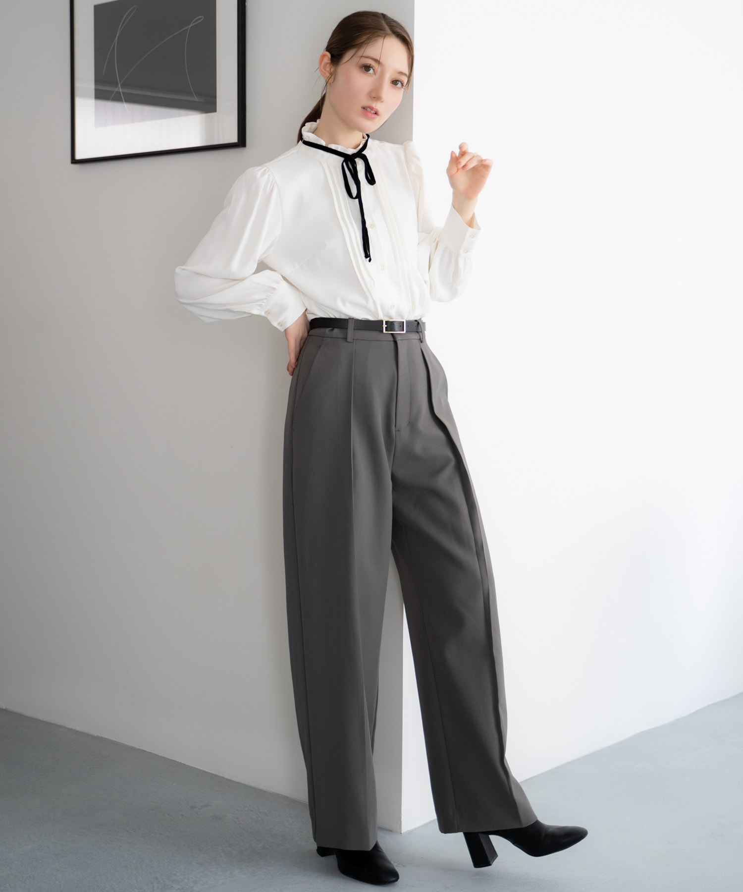 2WAYボウタイブラウス | シャツ・ブラウス | NOELA OFFICIAL WEB STORE