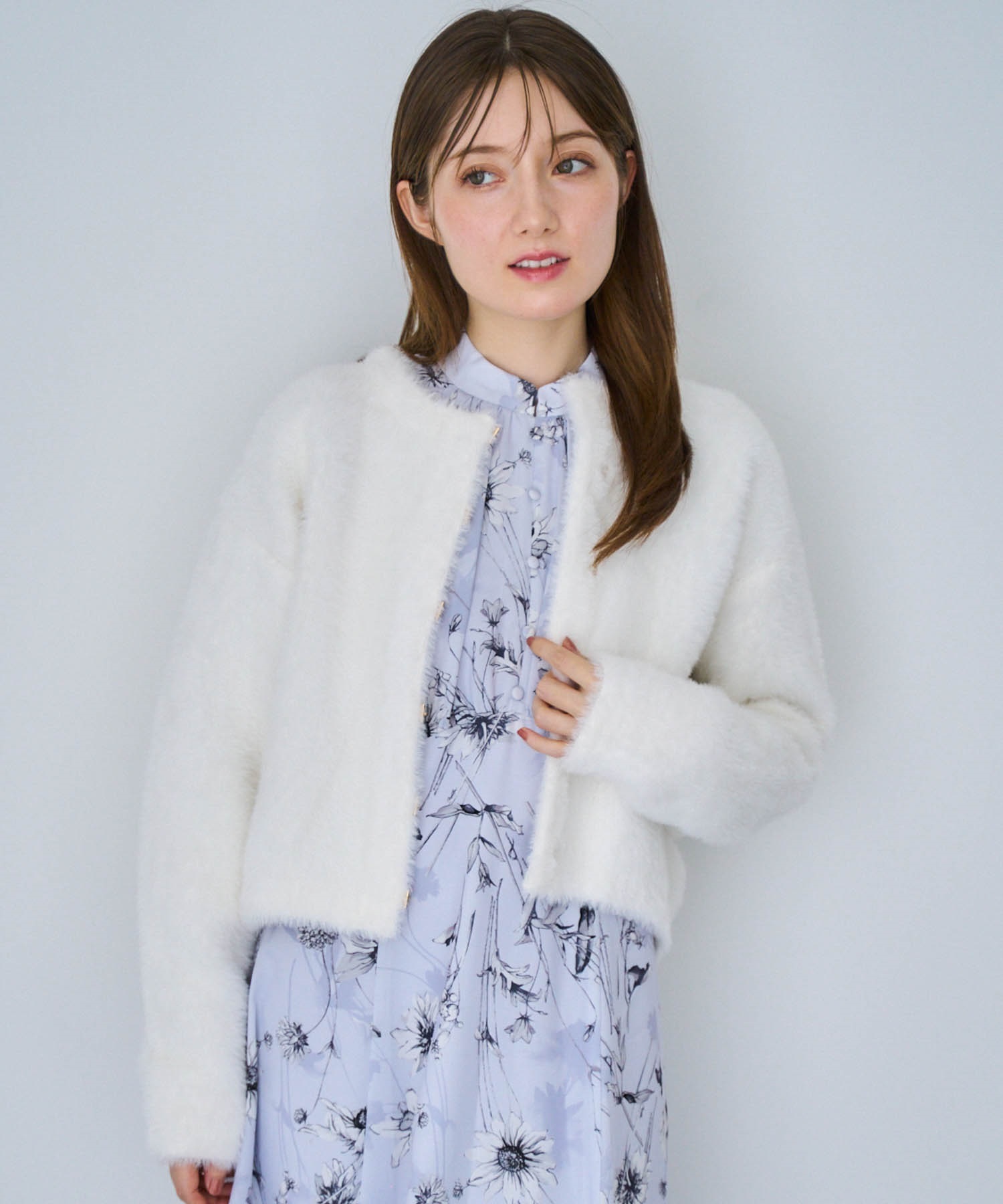 シャギーニットジャケット | ジャケット | NOELA OFFICIAL WEB STORE