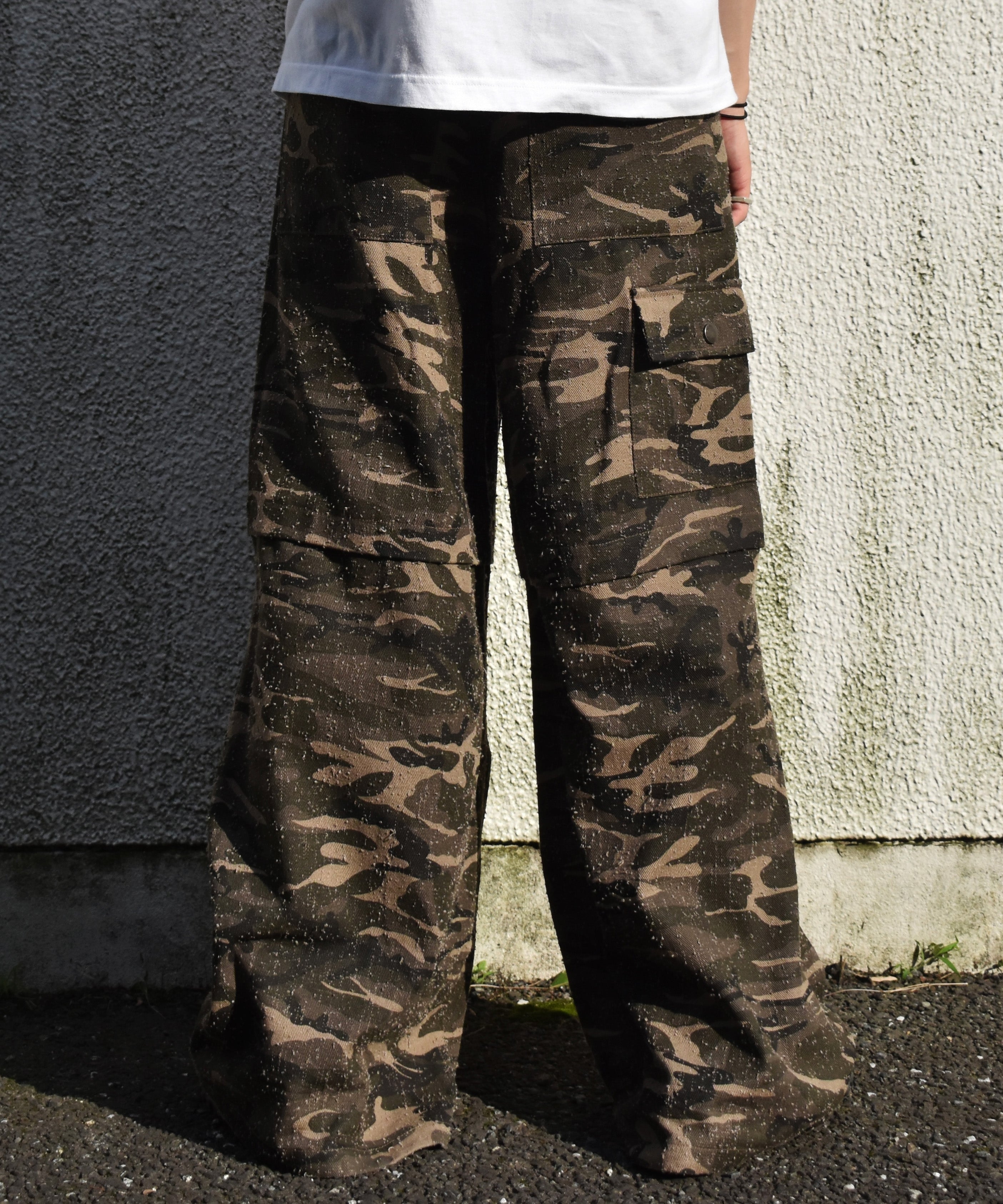 ニードルパンチカーゴパンツ[Camouflage] – Noen