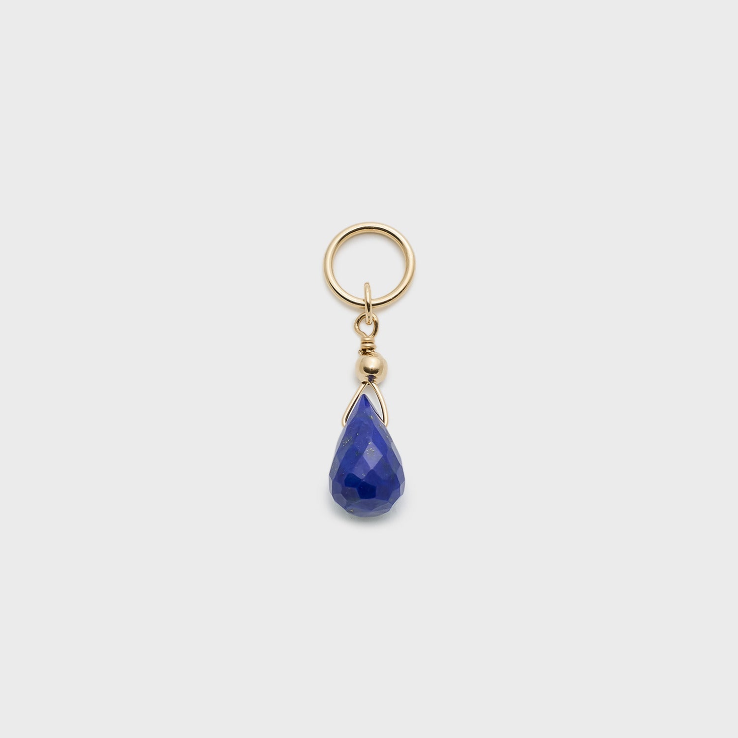 Tiny Charm】K10ラピスラズリチャーム｜ネックレスチャーム｜ノジェス