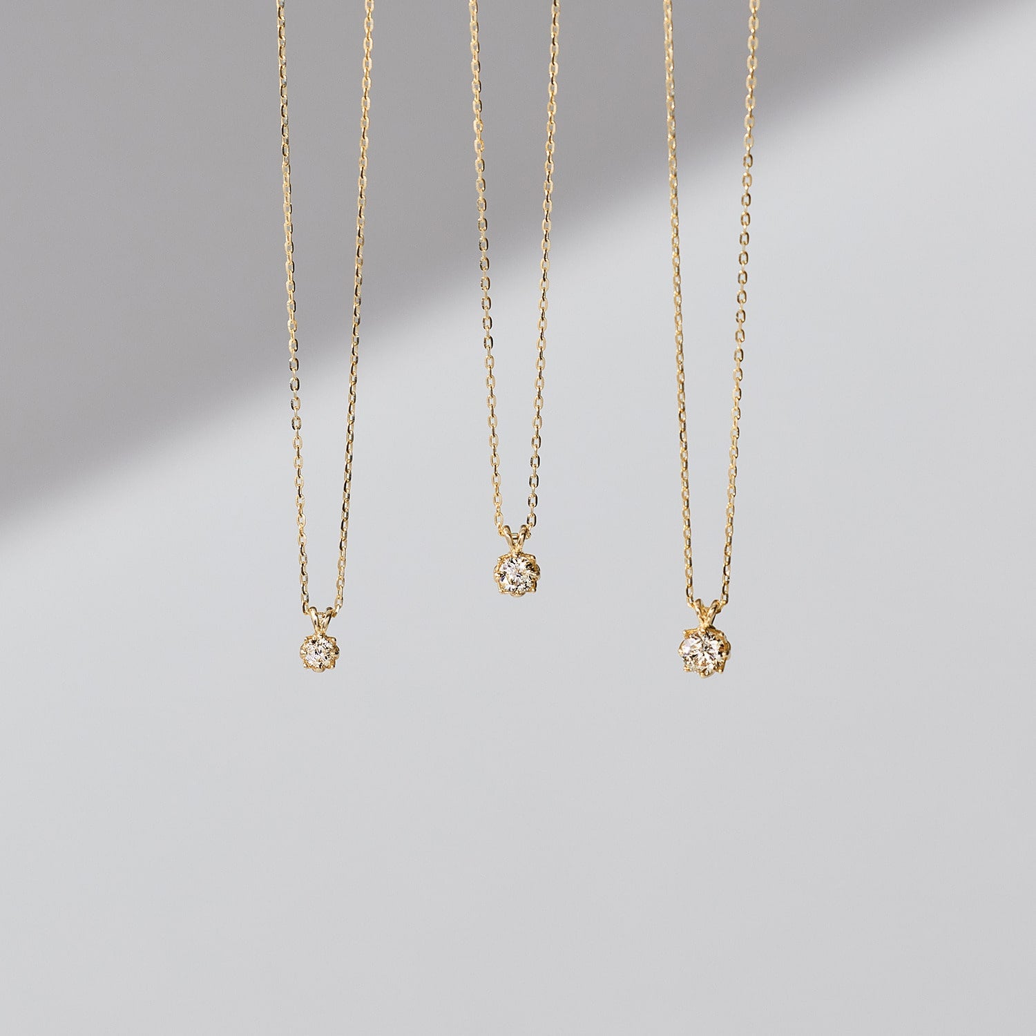 K10ダイヤモンドネックレス（0.1ct）｜ネックレス｜ノジェス 公式
