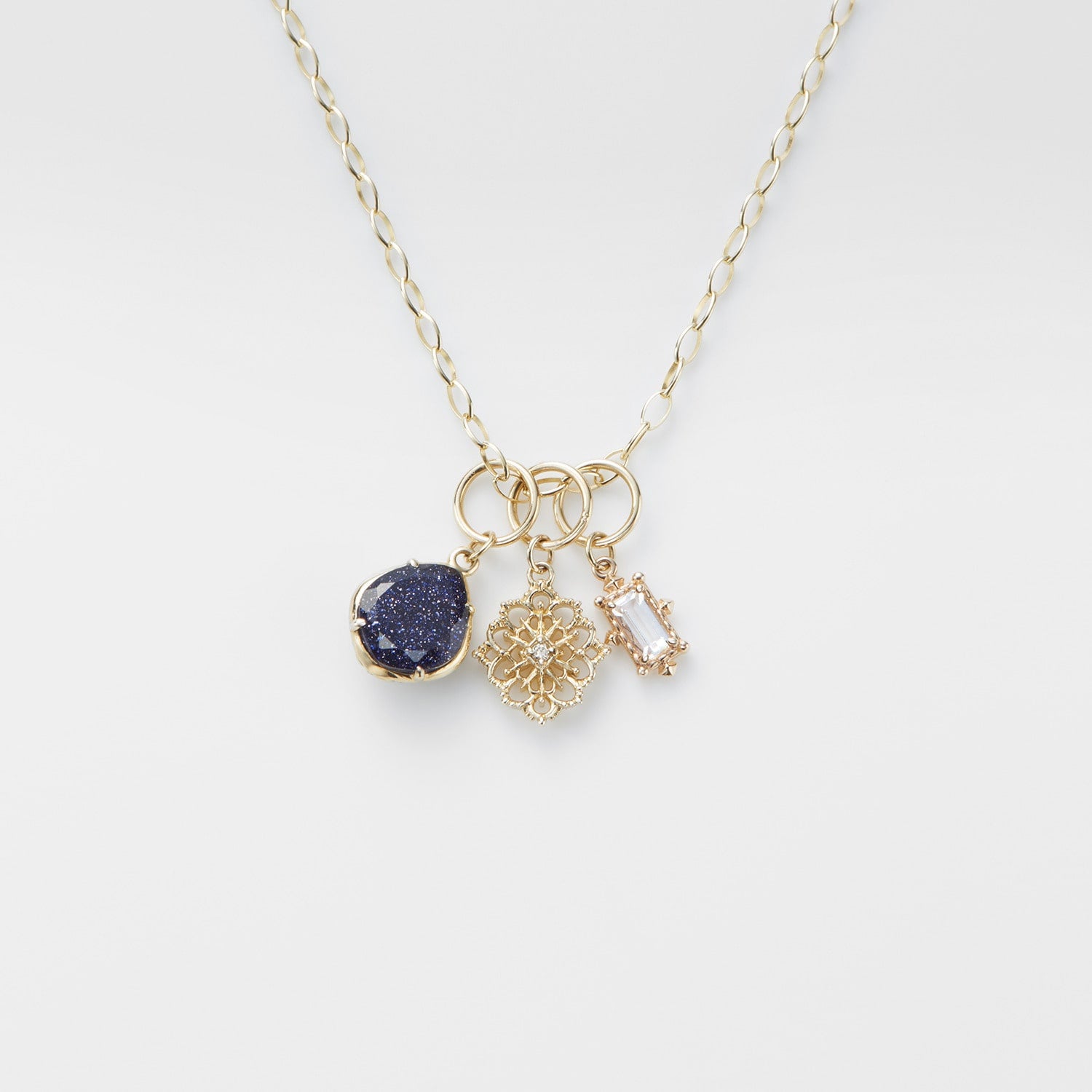 Tiny Charm】K10ダイヤモンドチャーム｜ネックレスチャーム｜ノジェス