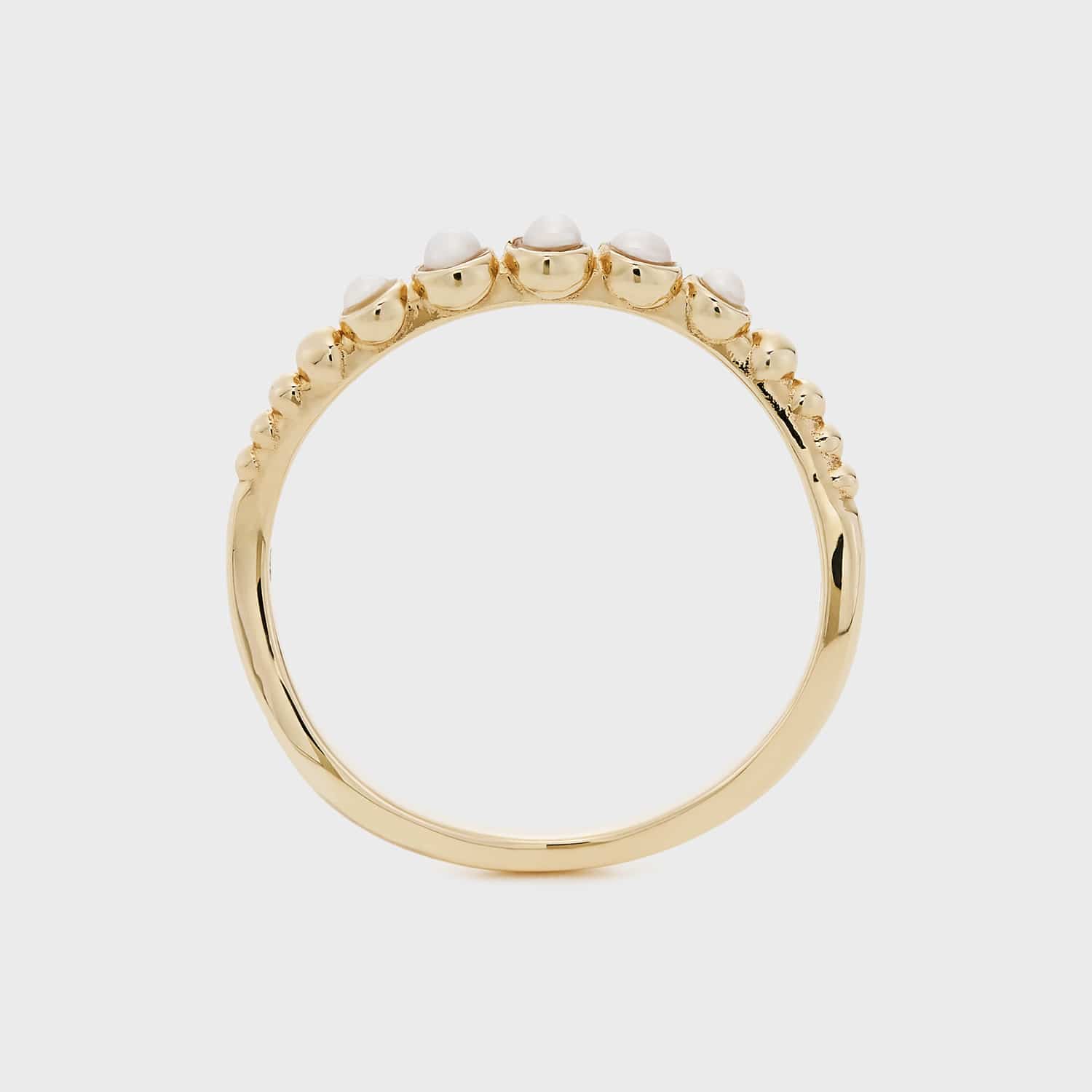 Pocket Ring】K10パールリング｜リング｜ノジェス 公式オンラインストア