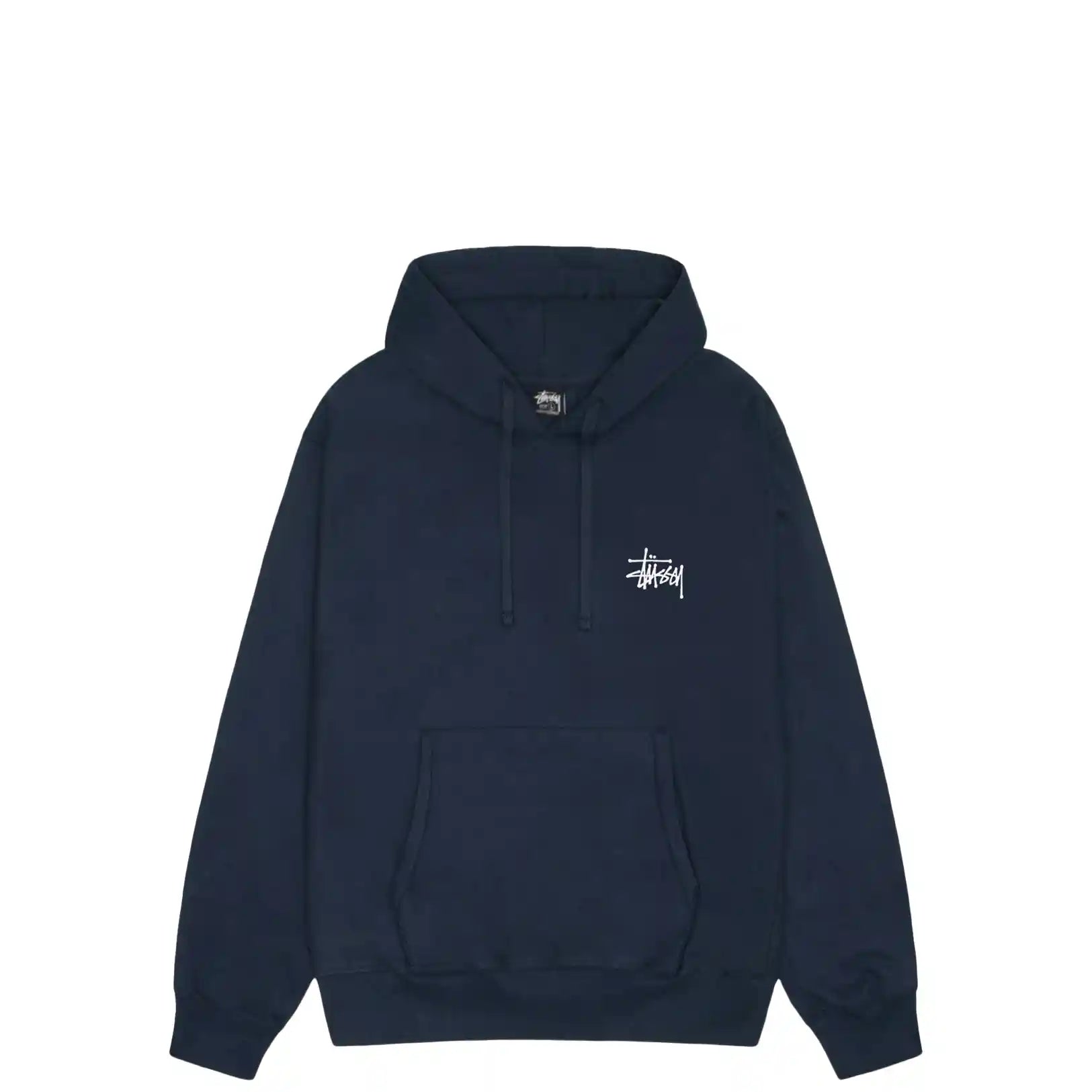 Stussy Basic Stussy Hood, navy, 1925000-navy – Norwood
