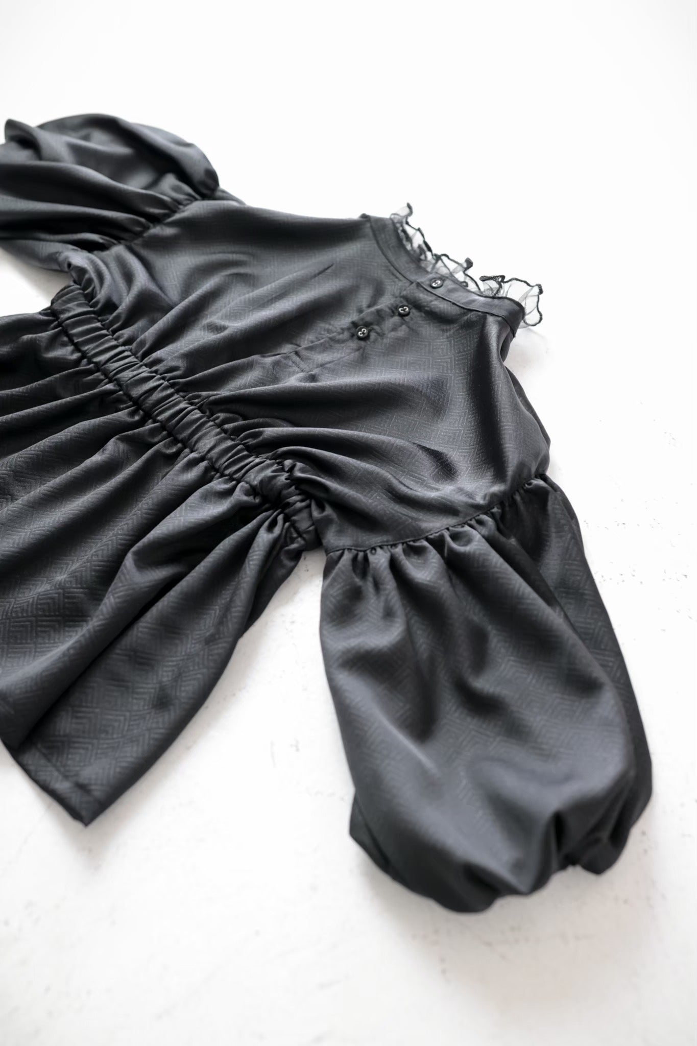gather blouse | ギャザーブラウス – Nos class