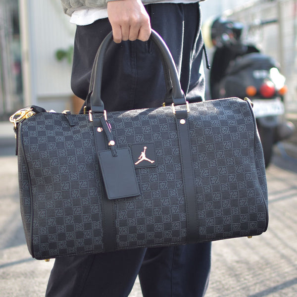 JORDAN BRAND MONOGRAM DUFFLE BAG BLACK – nouvelle