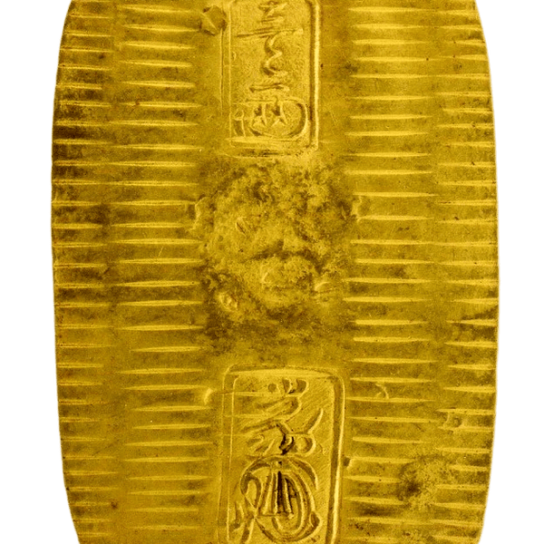 慶長小判金 背刻印 和五 鑑定書付 864 – 野崎コイン