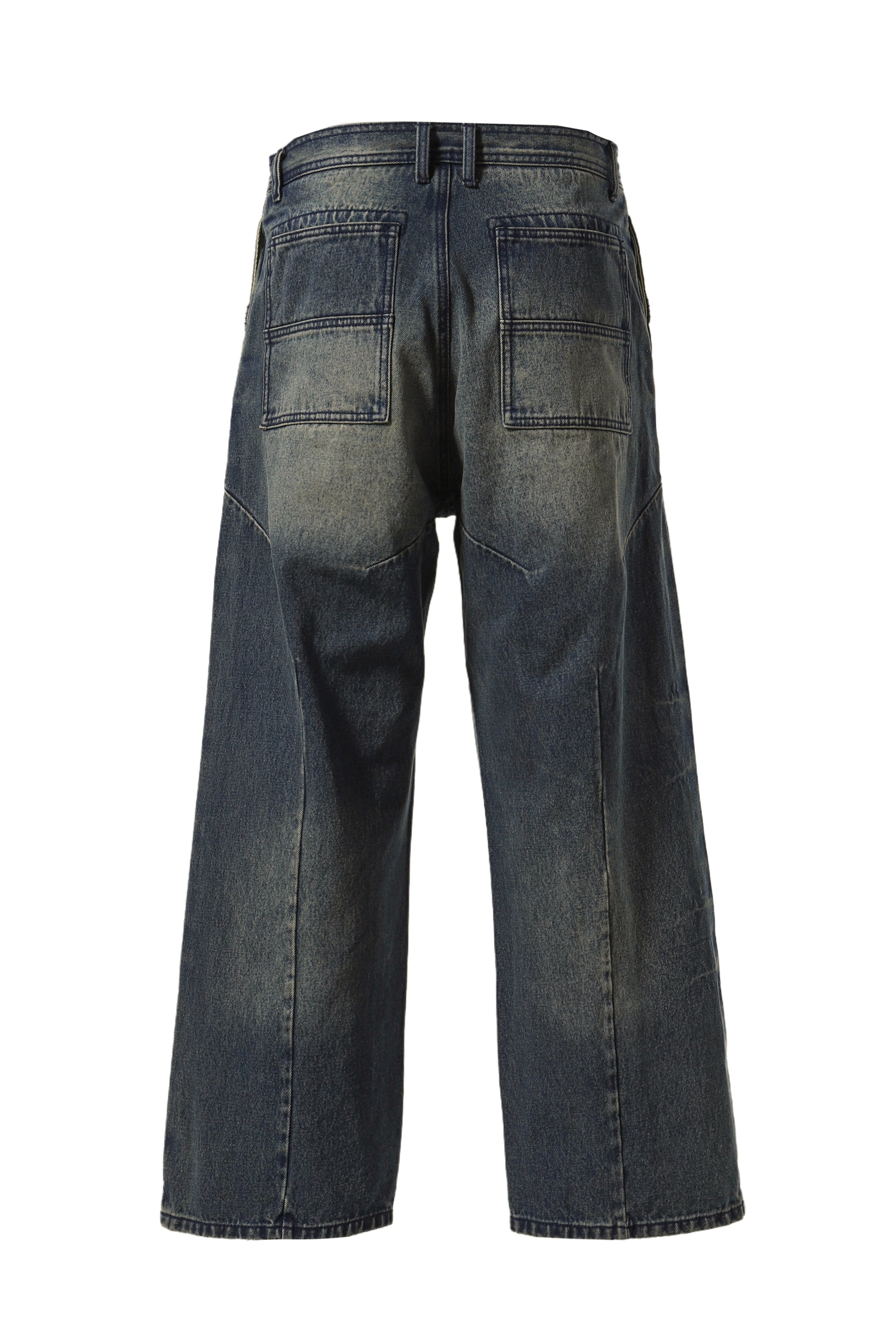 FILTH FW24 FRONT ZIP BAGGY DENIM / D.IND - NUBIAN