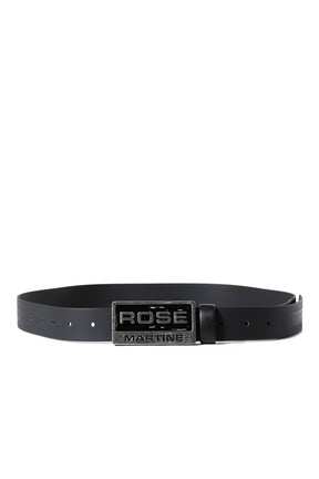 Martine Rose マーティン ローズ SS25 RUBBER TYRE BELT / BLK - NUBIAN