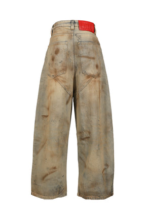 LATUI ATELIER ラトゥイ アトリエ SS26 O.A.F JEANS / YEL - NUBIAN