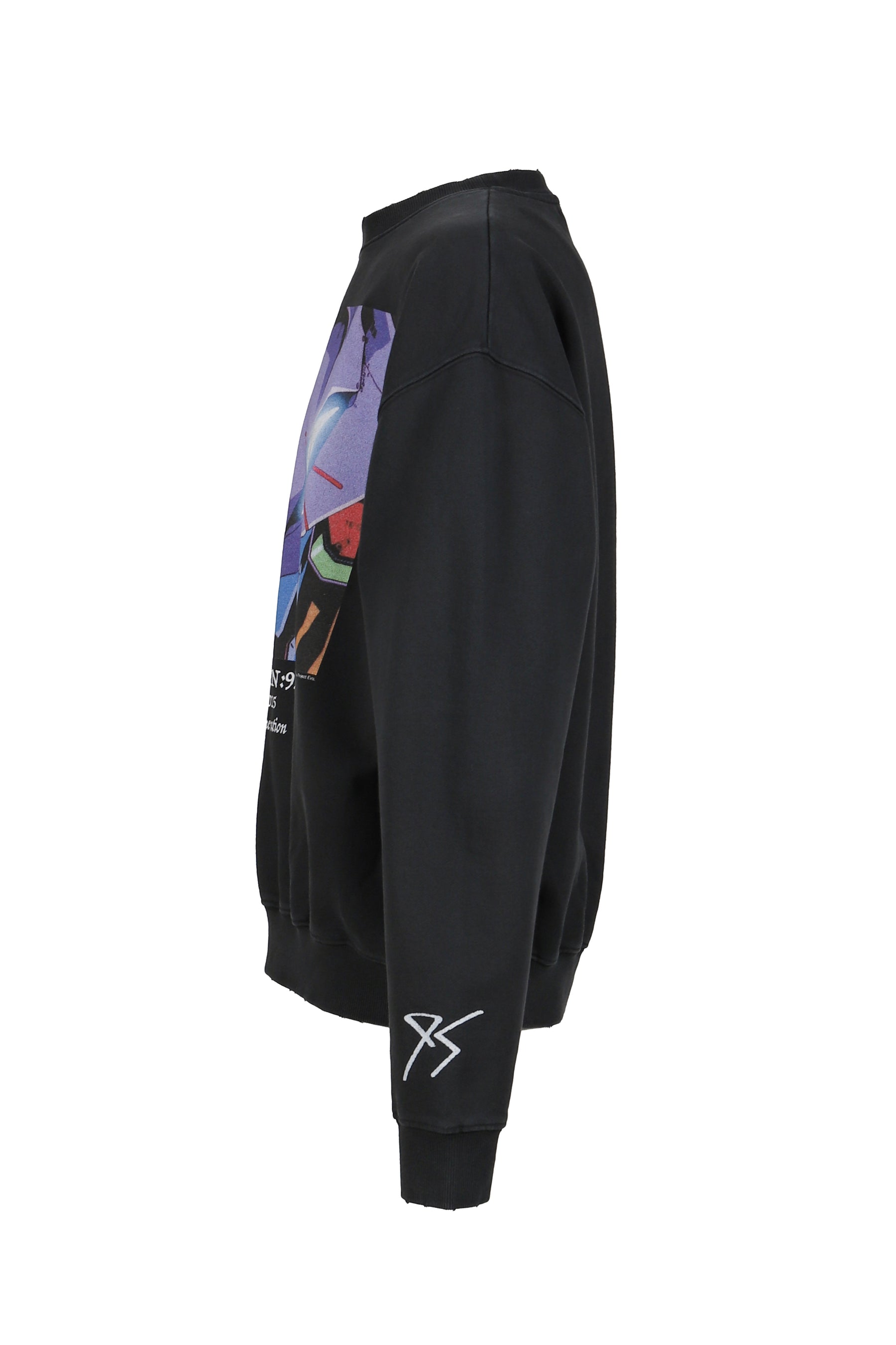 EVANGELION:95 Evangelion FW25 0054 SWEAT / BLACK - NUBIAN