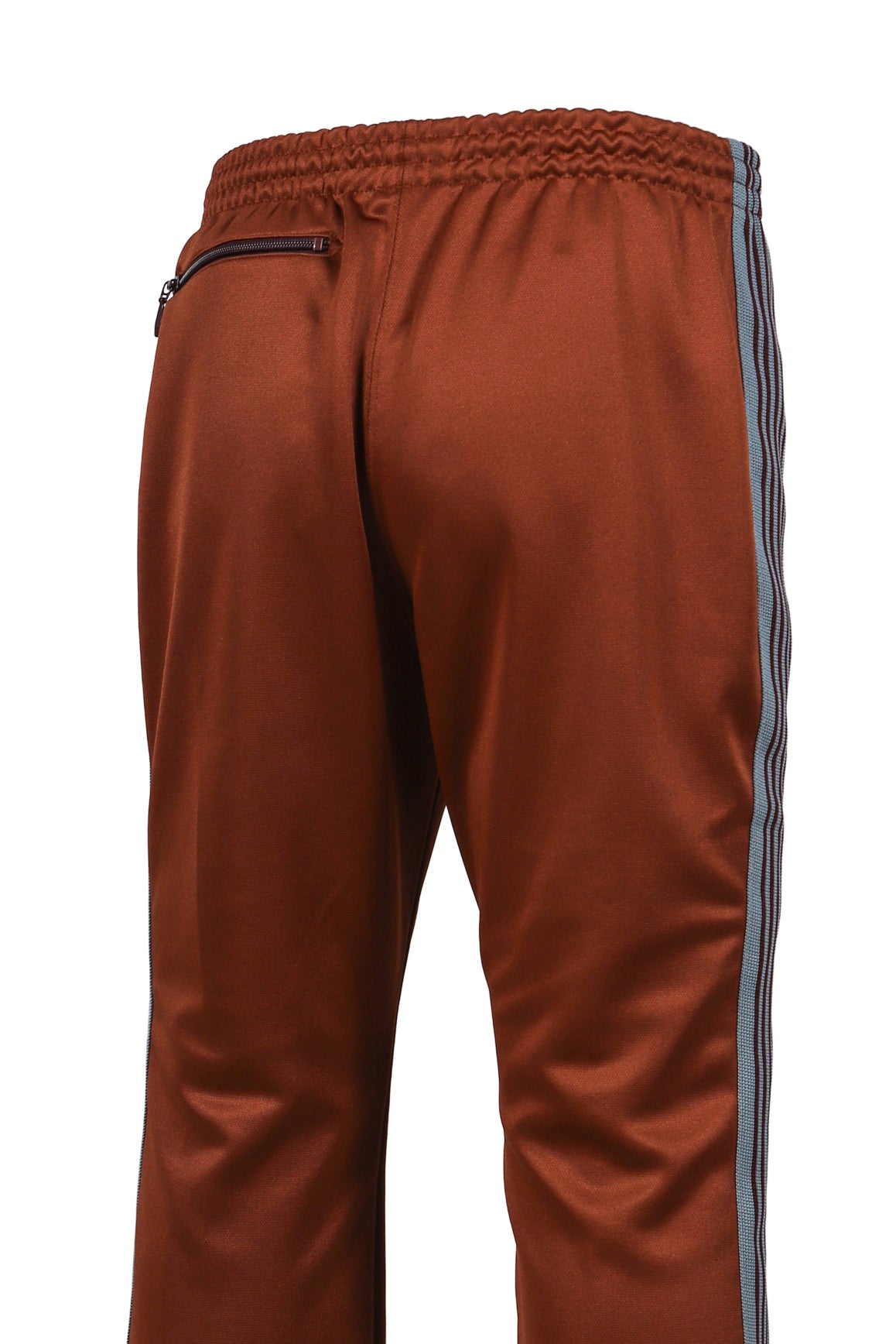 Needles ニードルス SS26 BOOT-CUT TRACK PANT - POLY SMOOTH / RUST