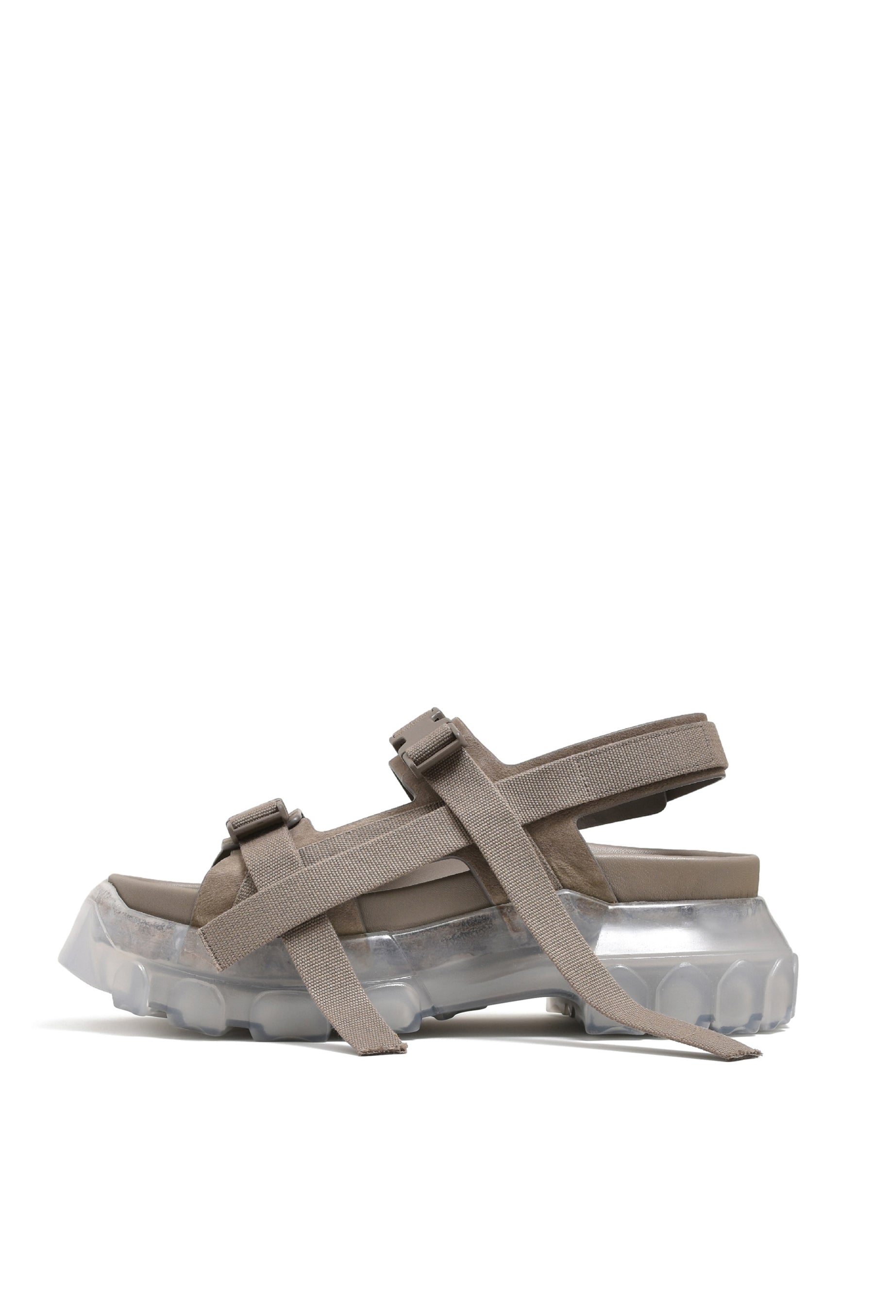 Rick Owens リックオウエンス SS24 LIDO TRACTOR SANDAL / DUST CLEAR