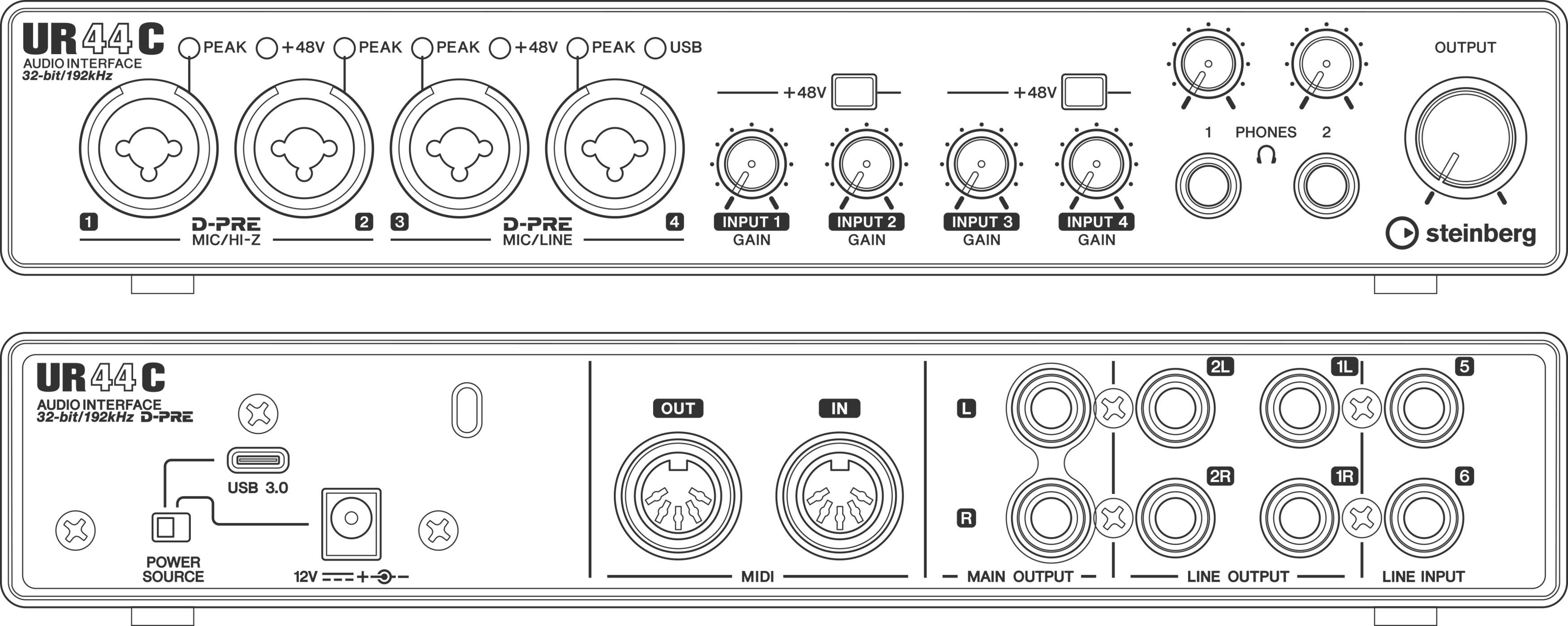 UR44C - あらゆる場所がレコーディングスタジオ | Steinberg