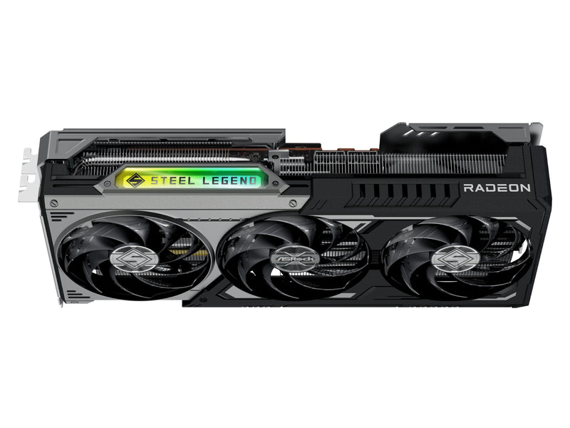 ASRock AMD Radeon RX 9070 XT Steel Legend Dark 16GB / OVERCLOCK WORKS
