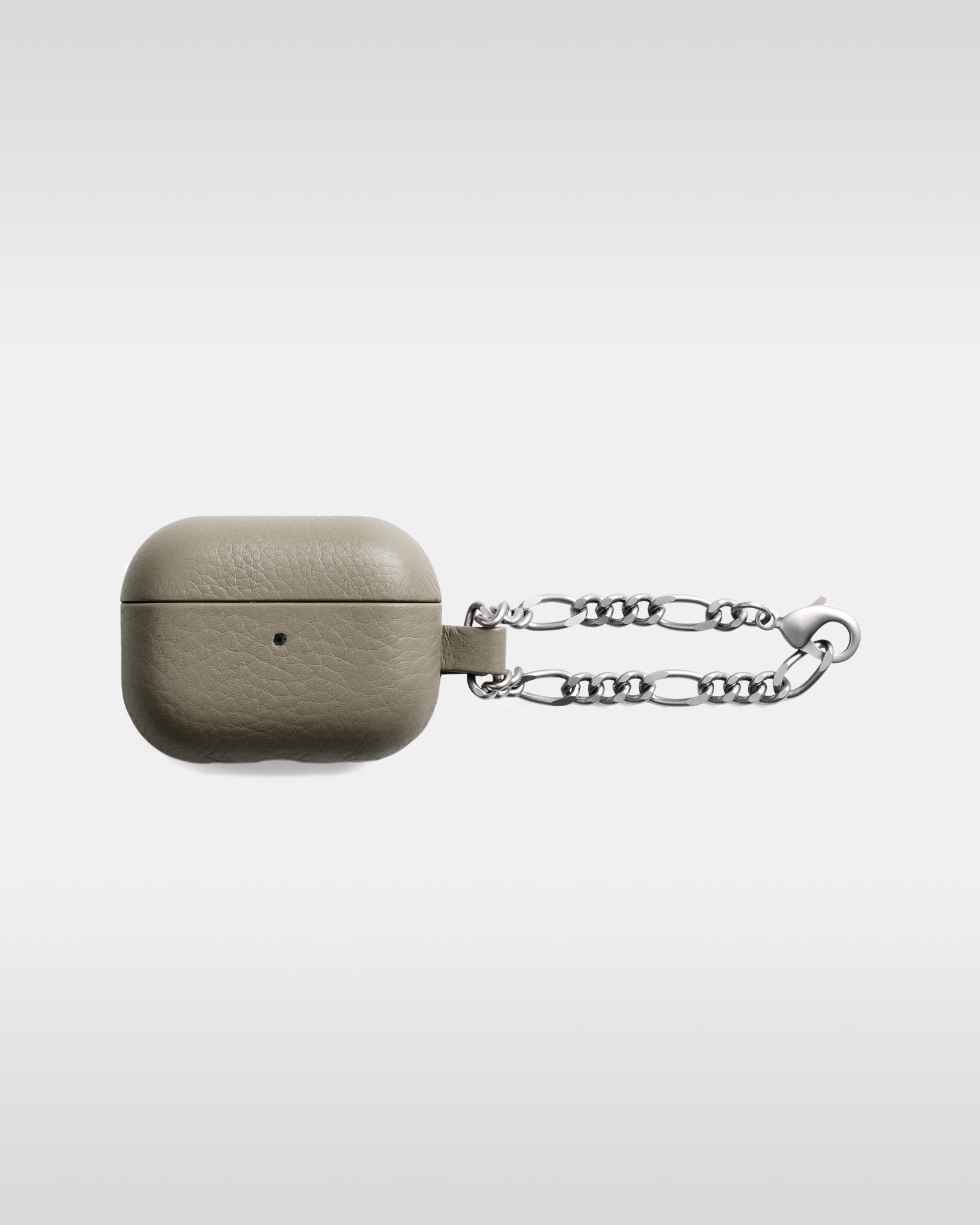 チェーン付レザーAirPods Proケース - AirPods 1, 2, 3,4, Pro対応
