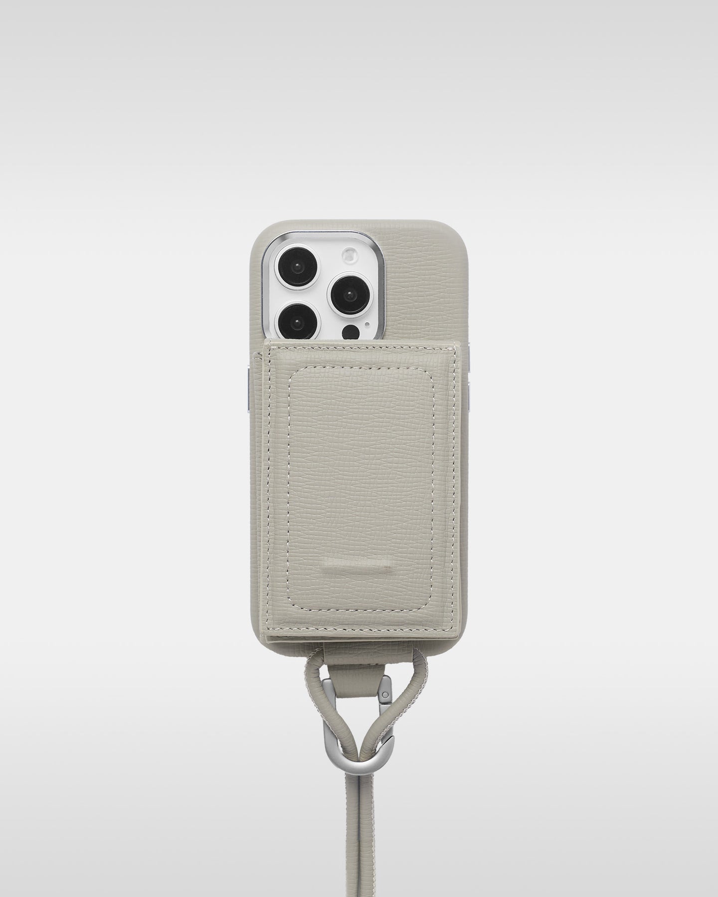 レザー製 iPhoneケース セット / ストラップ付スマホケース / スマホ