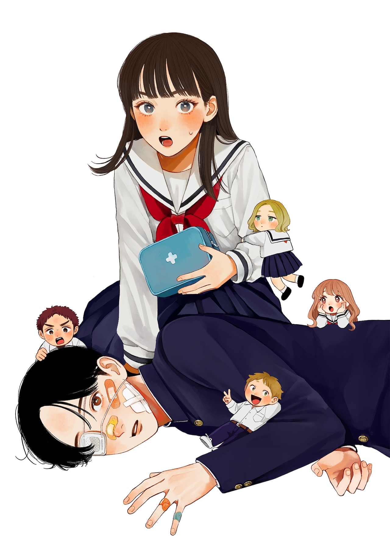 矢野くんの普通の日々」アニメ化、田村結衣のイラスト＆コメント到着