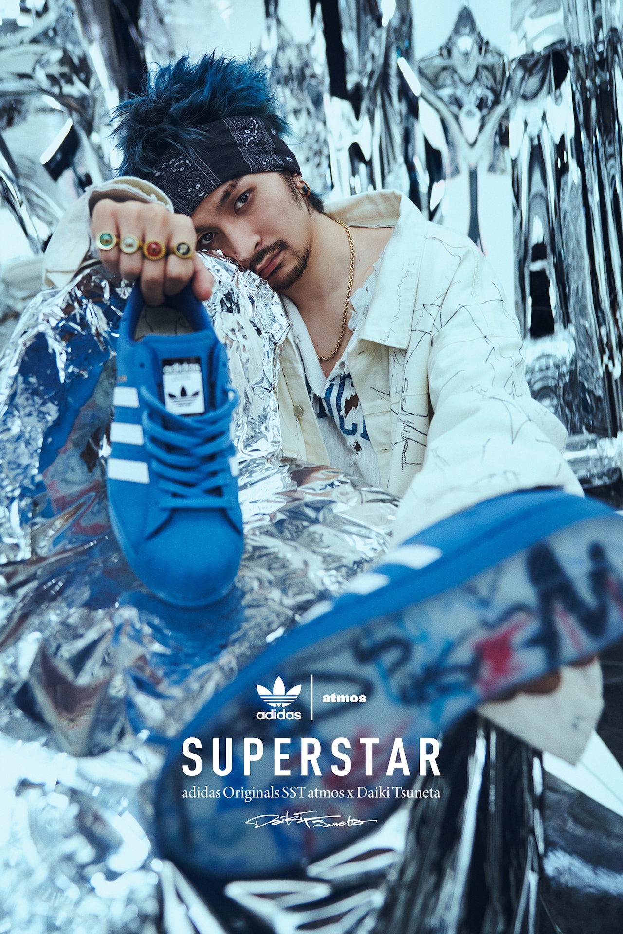 常田大希×adidas×atmosのSUPERSTAR発売（動画あり） - 音楽ナタリー