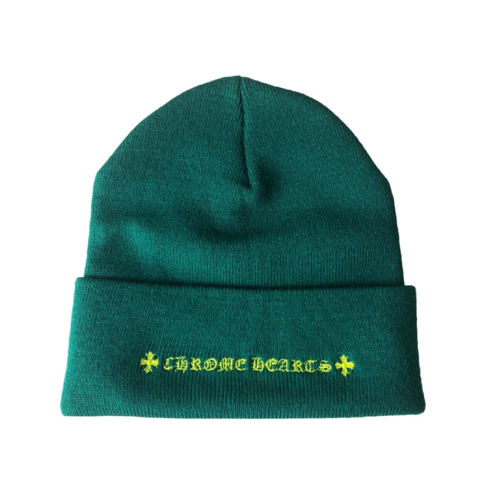 Chrome Hearts Matty Boy Spec Beanie – Green - Chrome Hearts