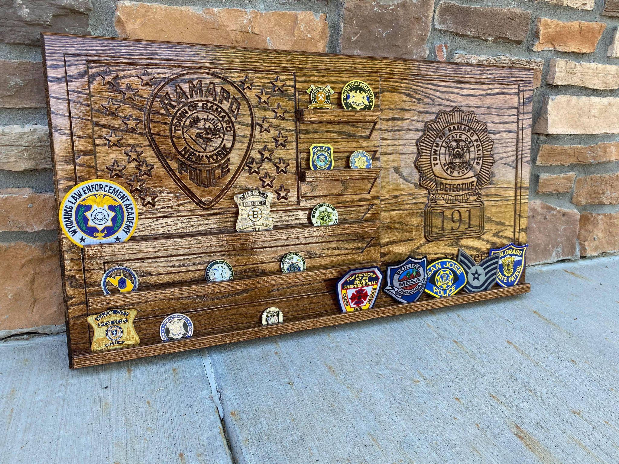 XXLarge Custom Coin Display (holds 25 coins) – Wyckoff's Workshop