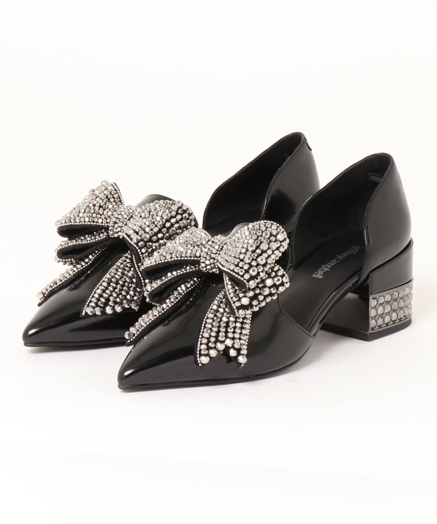 ビッグリボンラインストーンヒールシューズ Jeffrey Campbell│Jeffrey