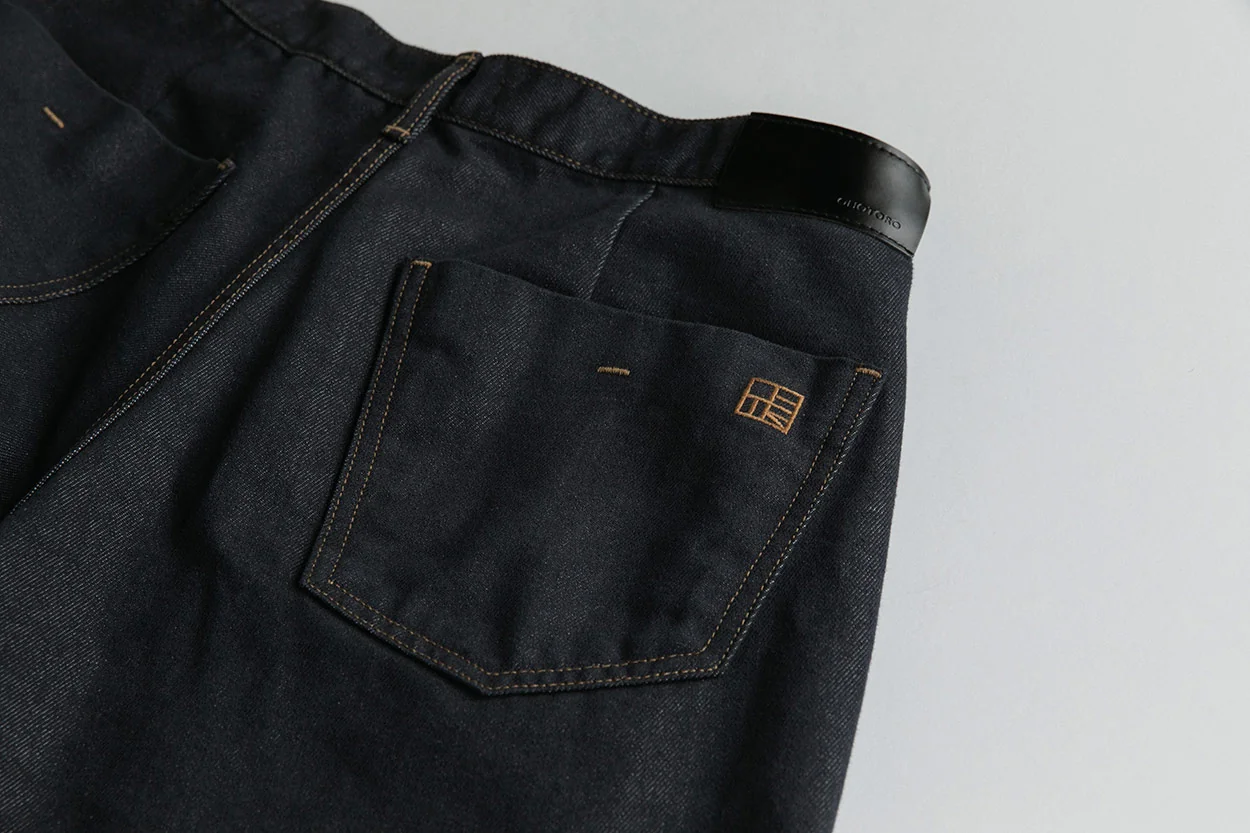 wide stitch jeans for him | OHOTORO