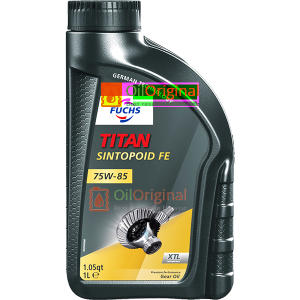 Fuchs Titan Sintopoid FE 75w85 - сертифицированное трансмиссионное