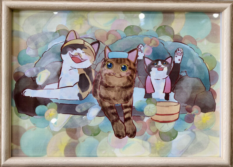 終了】10/4～19開催！ねこイラストレーターあきみの個展『Cats make