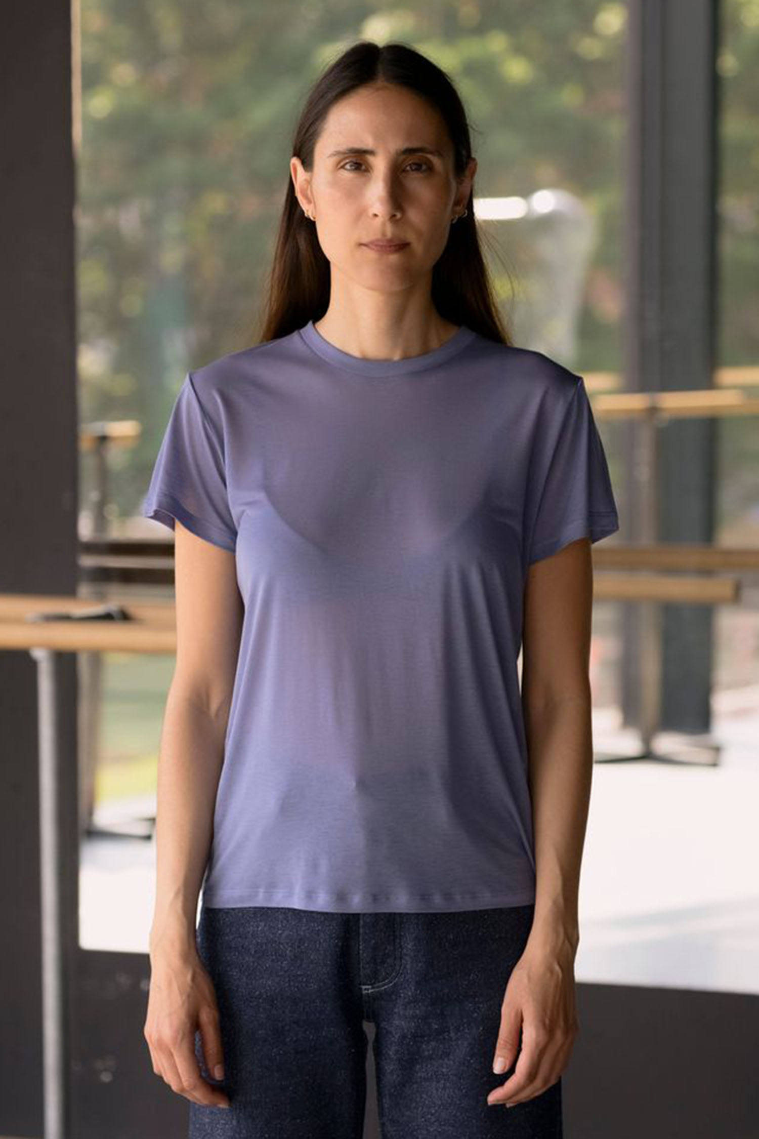Baserange - Tee Shirt, Koel Blue - OOID Store, CHF 85.00