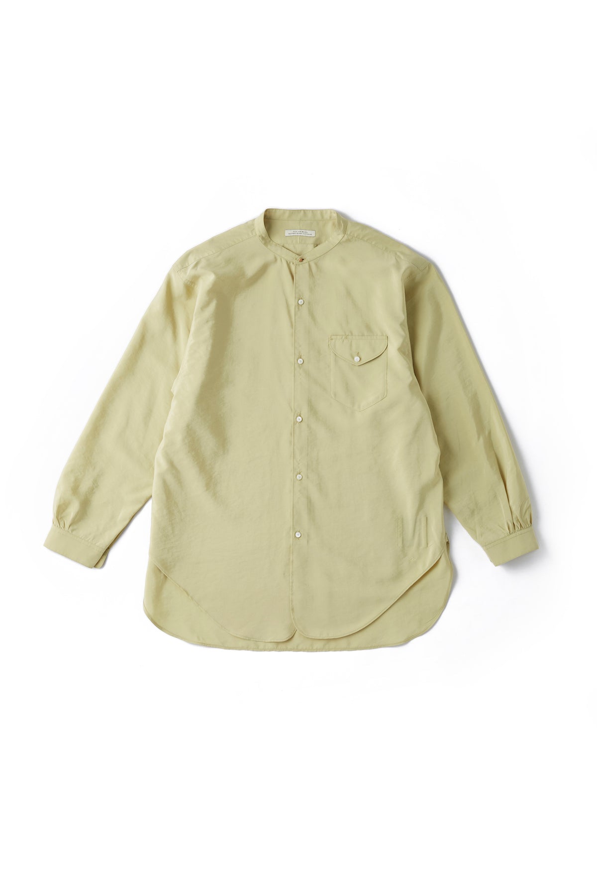 BAND COLLAR LONG TAIL SHIRTS - 241OJ-SH09 – OLD JOE BRAND