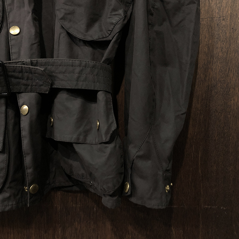 Barbour Beacon Riding Jacket 3Warrant Black C34 Mint バブアー