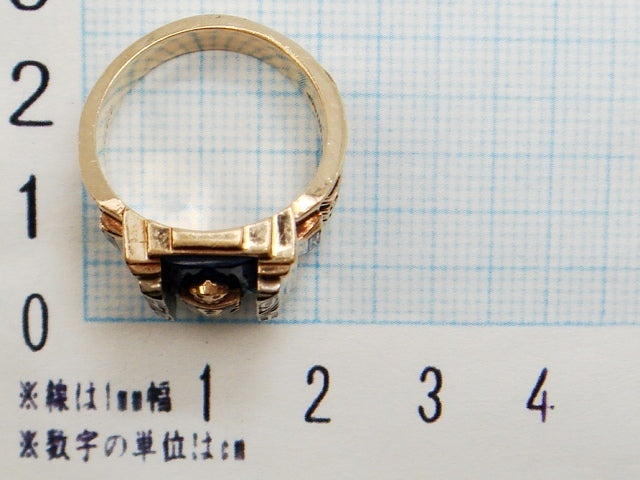 豪華!!10金☆ジャスティンカレッジ☆カラーストーン リング・指輪