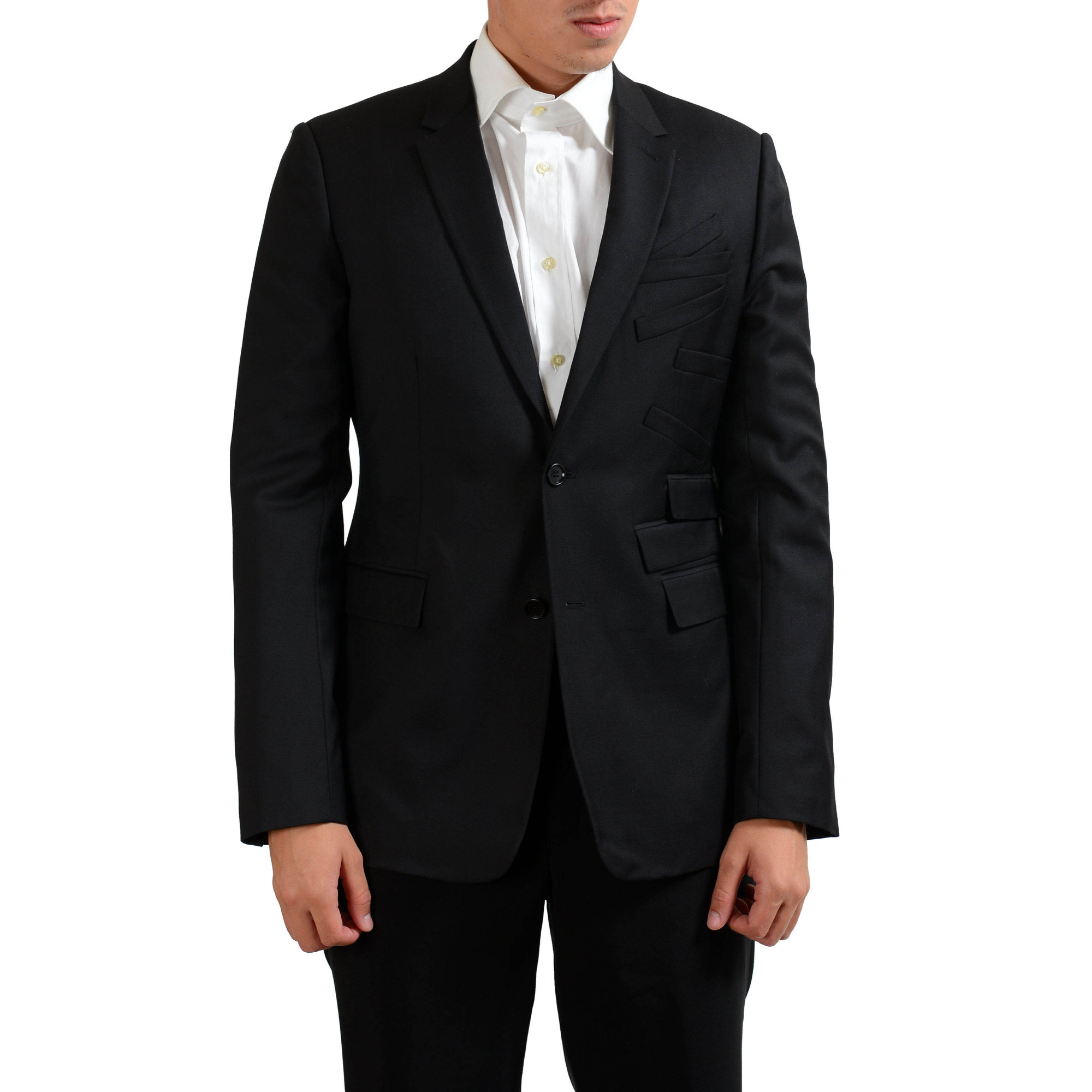 Christian Dior Men's 100% Wool Two Button Blazer Sport Coat