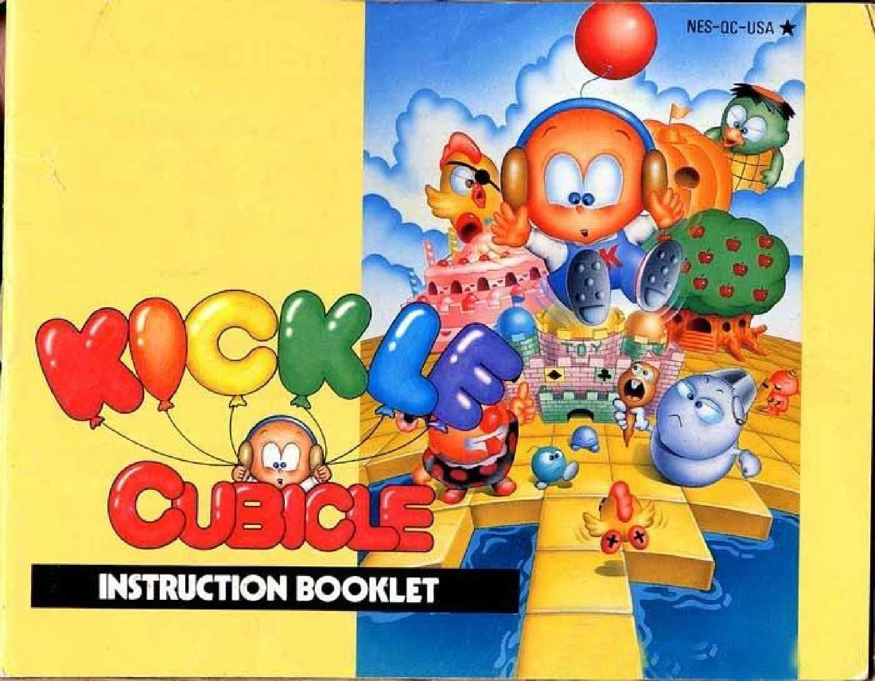 Kickle Cubicle NES Game Manual