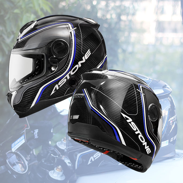 ASTONE カーボンフルフェイスヘルメット GT-1000F CARBON AC2 – はとや