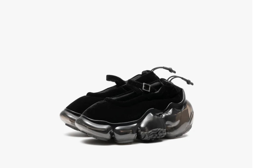 grounds/MOOPIE PUMPS/BLACK VELVET / BLACK(37 black)｜ ROYAL FLASH